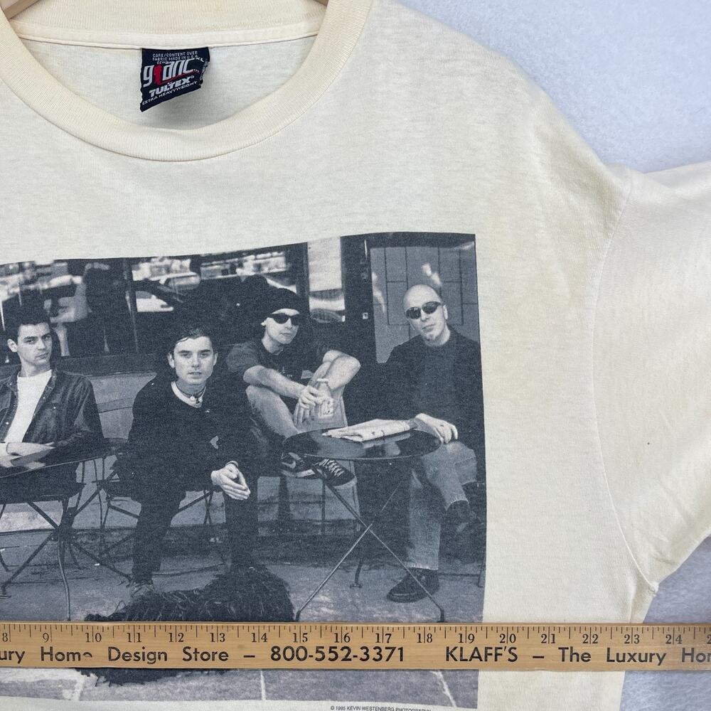 BUSH Shirt Adult XL 90s Band Kevin Westenberg Promo Gavin Rossdale GIANT TULTEX - Picture 9 of 16